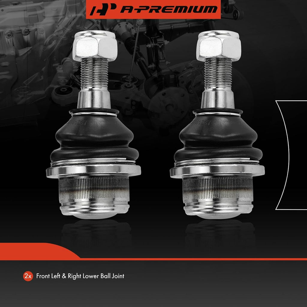A-Premium Front Lower Ball Joint - Forge Steel, Compatible with Hummer