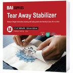 Tear Away Stabilizer for Embroidery 2.0oz, 9"x9" 100 Sheets