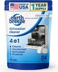 Dishwasher Cleaner Tablets 4-in-1 Fragrance Free