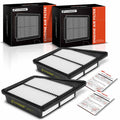 A-Premium 2-PC Engine Air Filter Compatible with Genesis & Kia