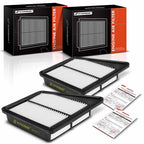 A-Premium 2-PC Engine Air Filter Compatible with Genesis & Kia