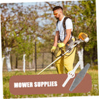 HIAKDOFT 12pcs Garden Grass Trimmer Blades Replacement Mower Blades