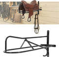 1Pc Saddle Rack Wall Mounted 22.3 x 11.1 x 8.6 Inch with Bridle