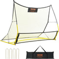 Soccer Trainer，Portable Soccer Rebounder Net, Iron Soccer Practice Equipment, Sports Football Rebounder Wall with