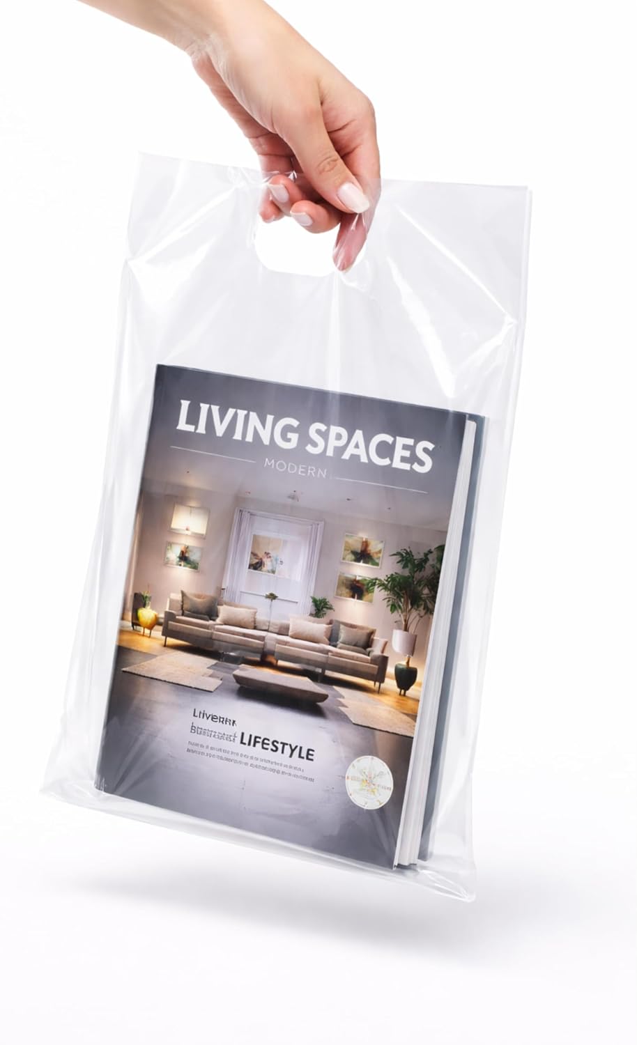 Clear Plastic Merchandise Bags, 12x15, 500 Pack