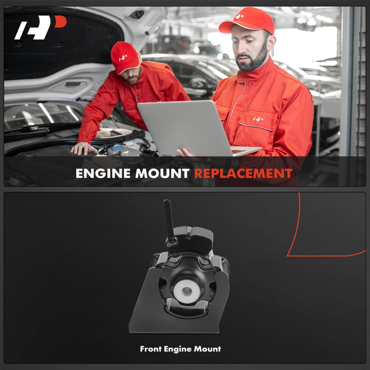 A-Premium Front Engine Motor Mount Compatible with Toyota Corolla 2009-2013