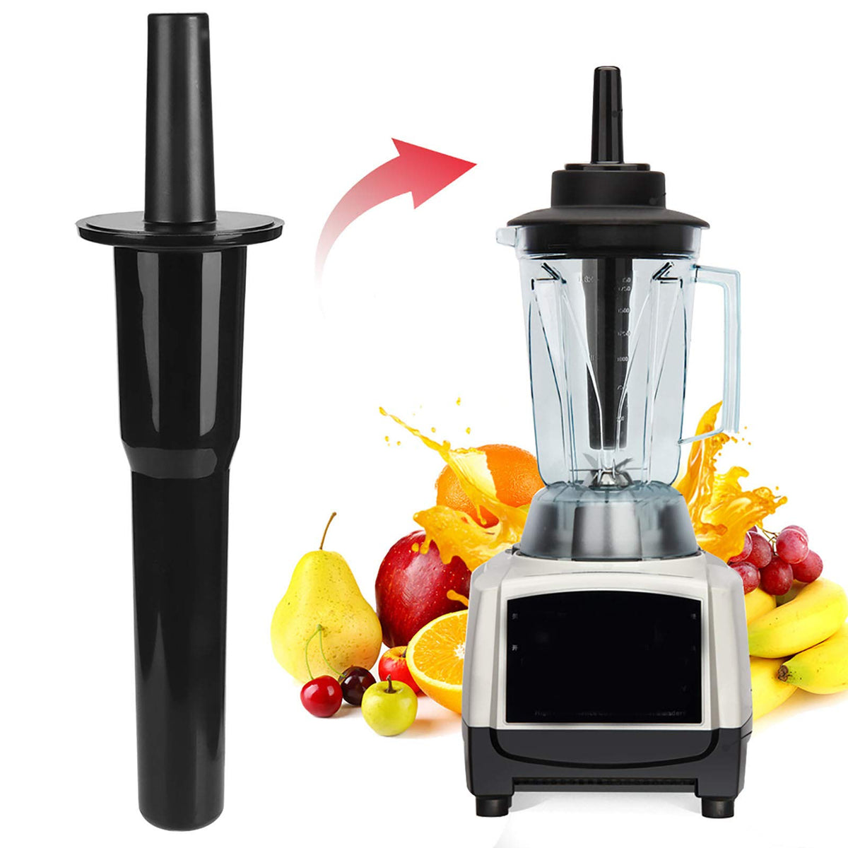 Blender Tamper Compatible with Vitamix, Standard Blender Replacement Part