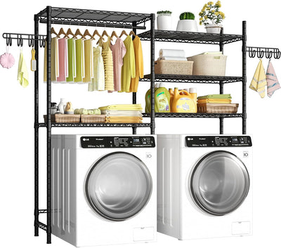 U5 Over the Washer and Dryer Storage Shelf, Laundry Room Space Saver