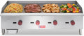 48"W Commercial Gas Griddle Countertop