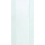 BPB1366 Gusseted Poly Bags, 1 mil, 6" x 3" x 12", Clear (Pack of 1000)