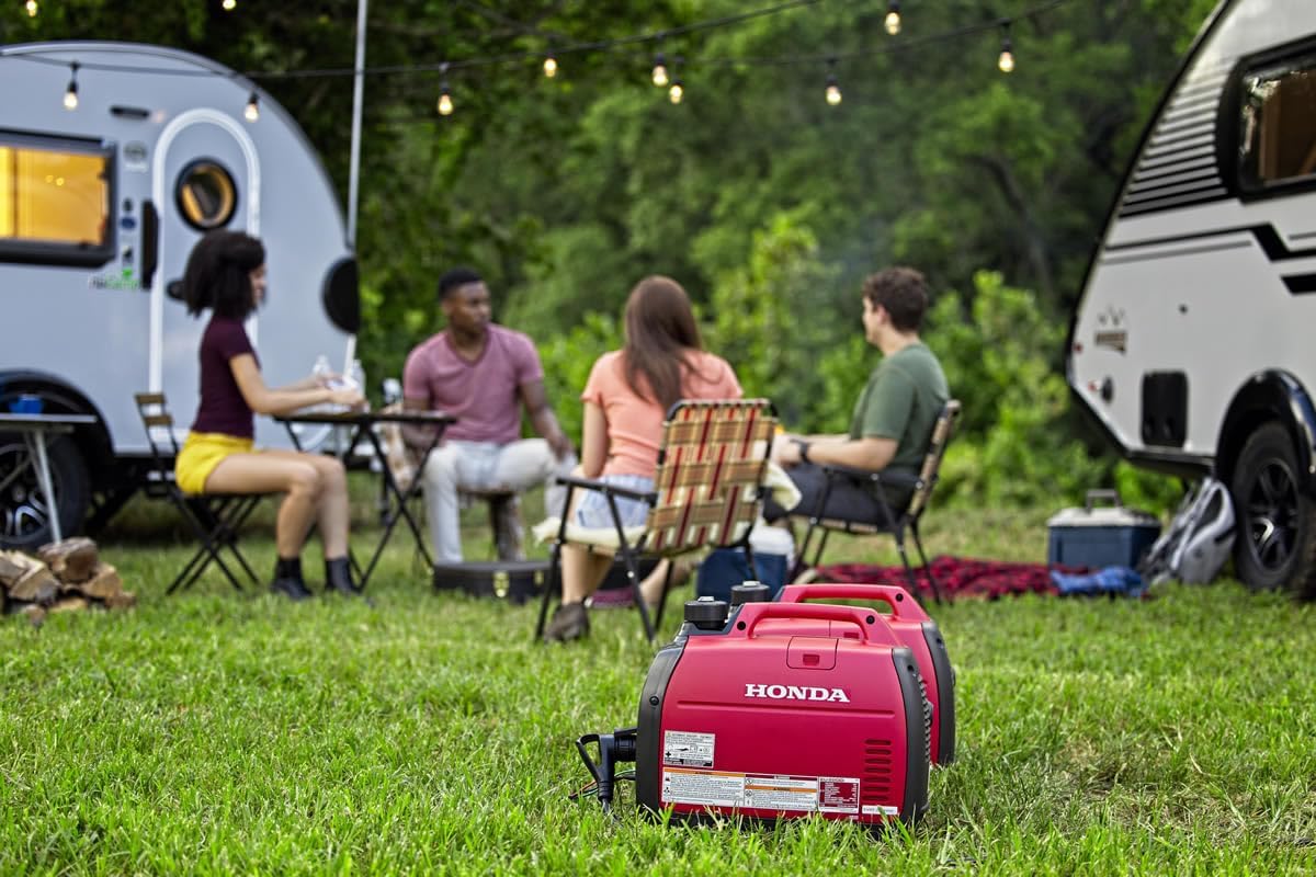 EU2200ITAN 2200-Watt 120-Volt Portable Inverter Generator | Super Quiet, CO-Minder