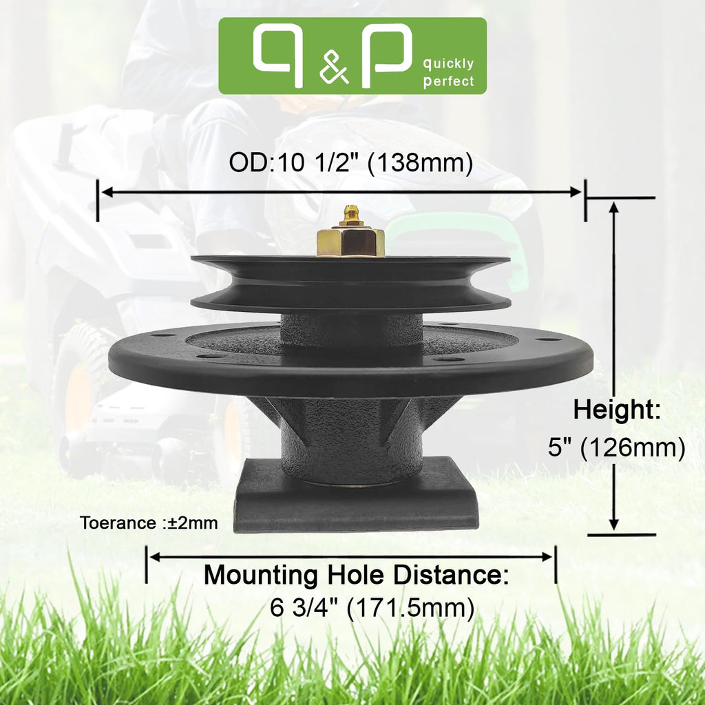 q&p 99-4640 Saddle Spindle for Toro Z Master