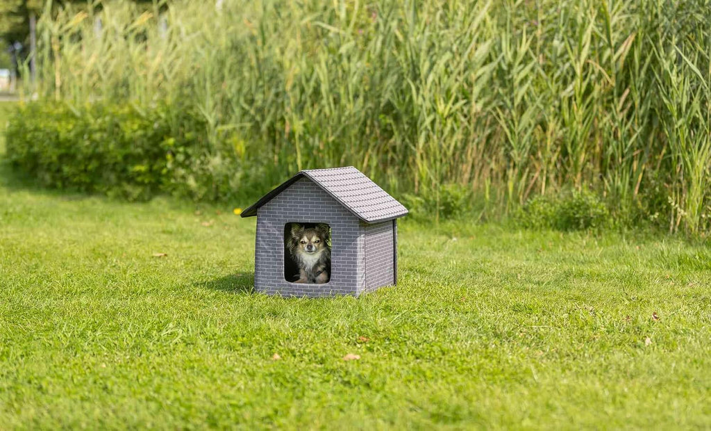 Pet House for Small Dogs & Cats – Insulated Dog House Outdoor with Foam Insulation & Waterproof Fabric, Lightweight