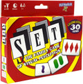 SET Enterprises SET - The Family Card Game of Visual Perception - Race to Find The Matches, For Ages 8+,81 Cards