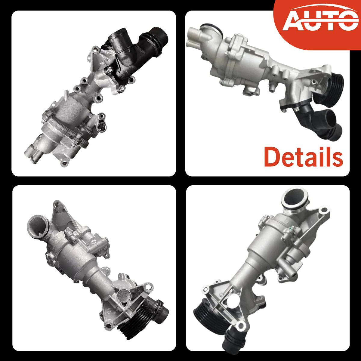 AUTO OCCASION Engine Water Pump Compatible with Mercedes-Benz