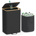 Recycling Bin for Kitchen 26.4 Gallon. Bottle Recycling Container, Collection Bin