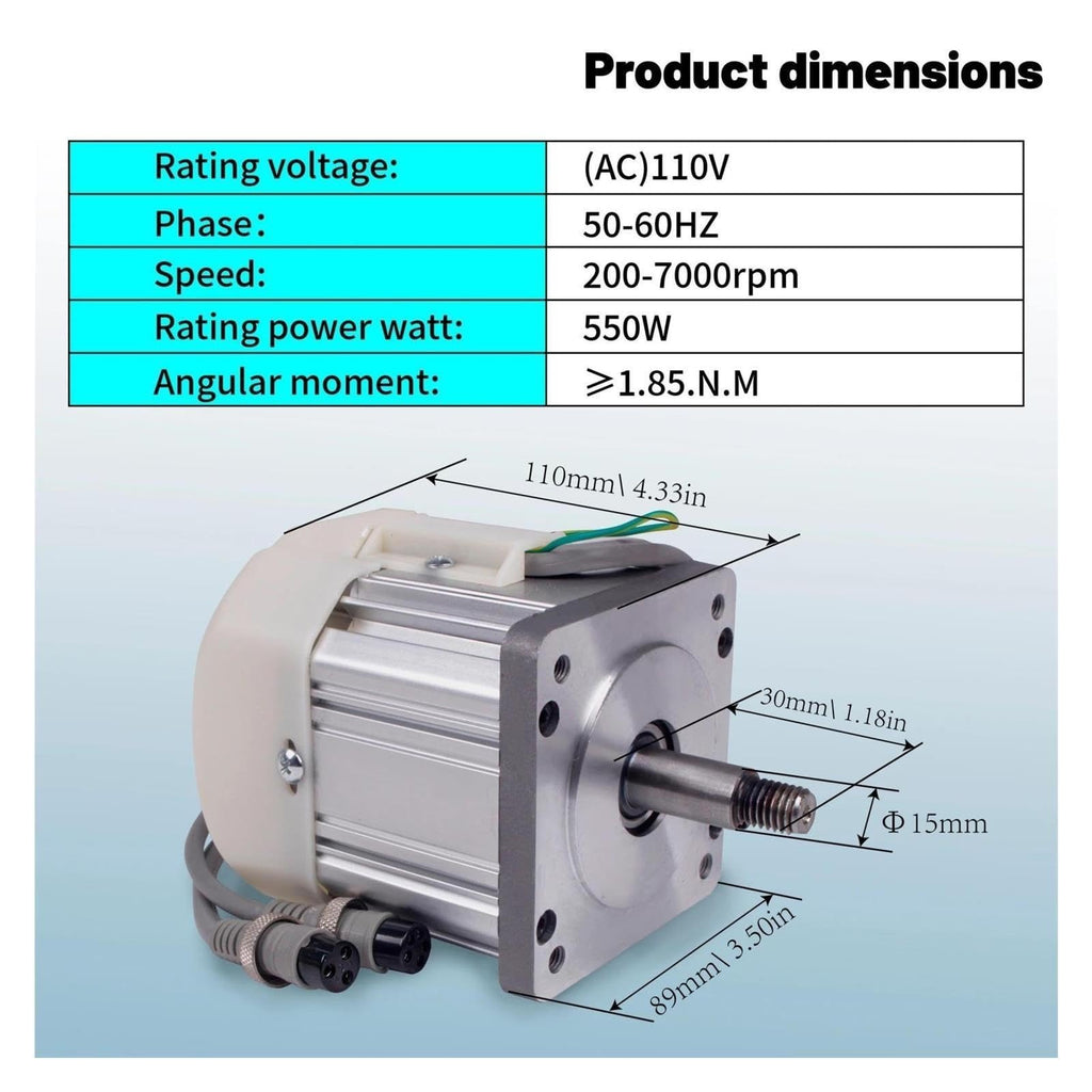 Brushless Servo Motor Speed Controller, AC Servo Motor