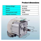 Brushless Servo Motor Speed Controller, AC Servo Motor