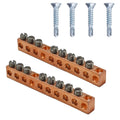 UL Certified Ground Bar Kit (8 Terminal Position, 2pc)