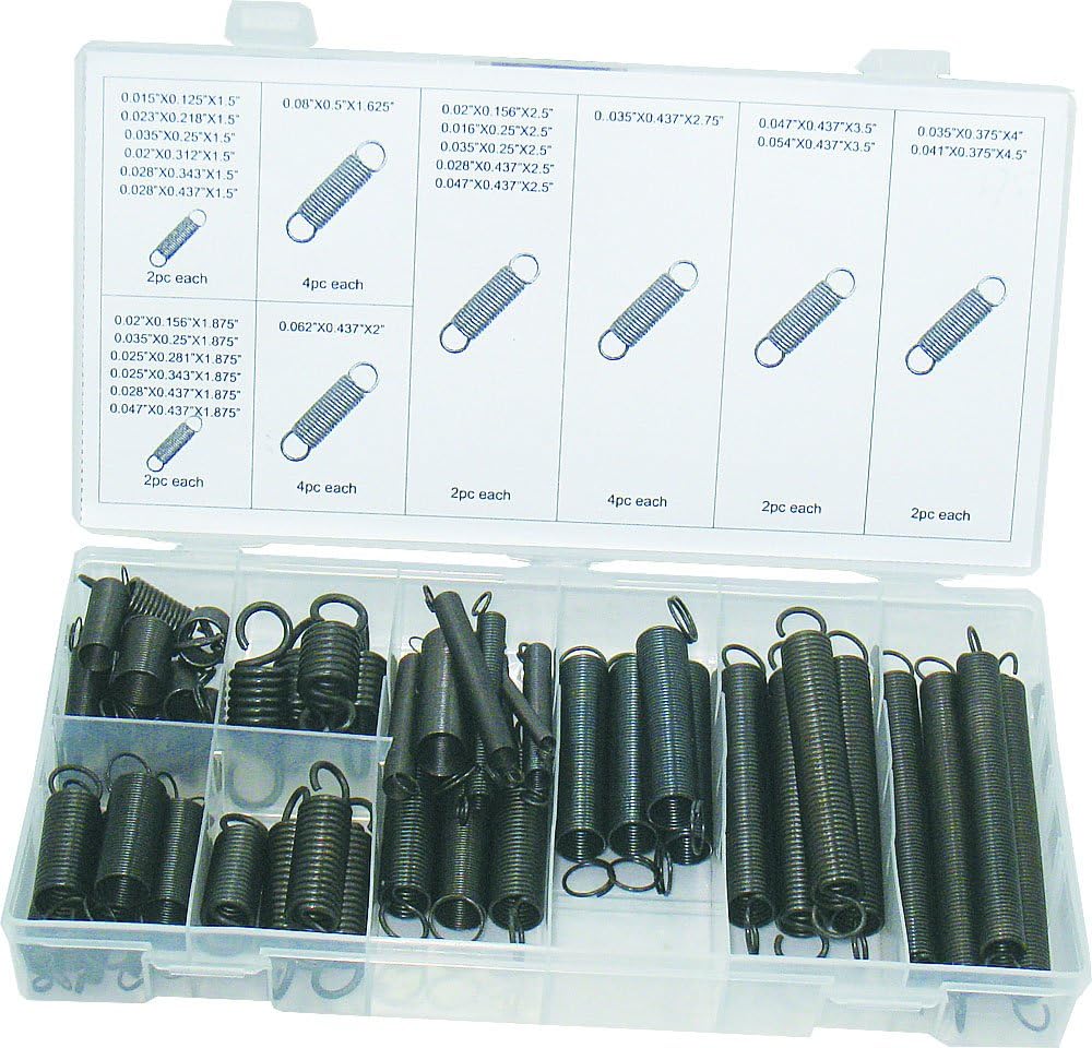 54pc Extension Spring Assortment