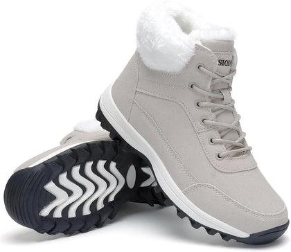 Women Snow Boots Fur Cold Shoes