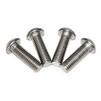 Fullerkreg M4-0.70 x 25mm Button Head Socket Cap Bolts, 50 Pcs