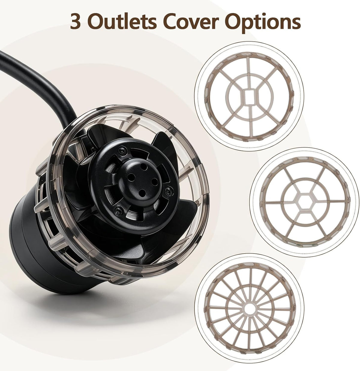 Mini Wave Maker, 660 PGH Powerful Aquarium Powerhead