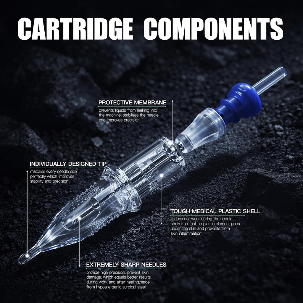 Classic C1 1215RM Tattoo Needle Cartridges