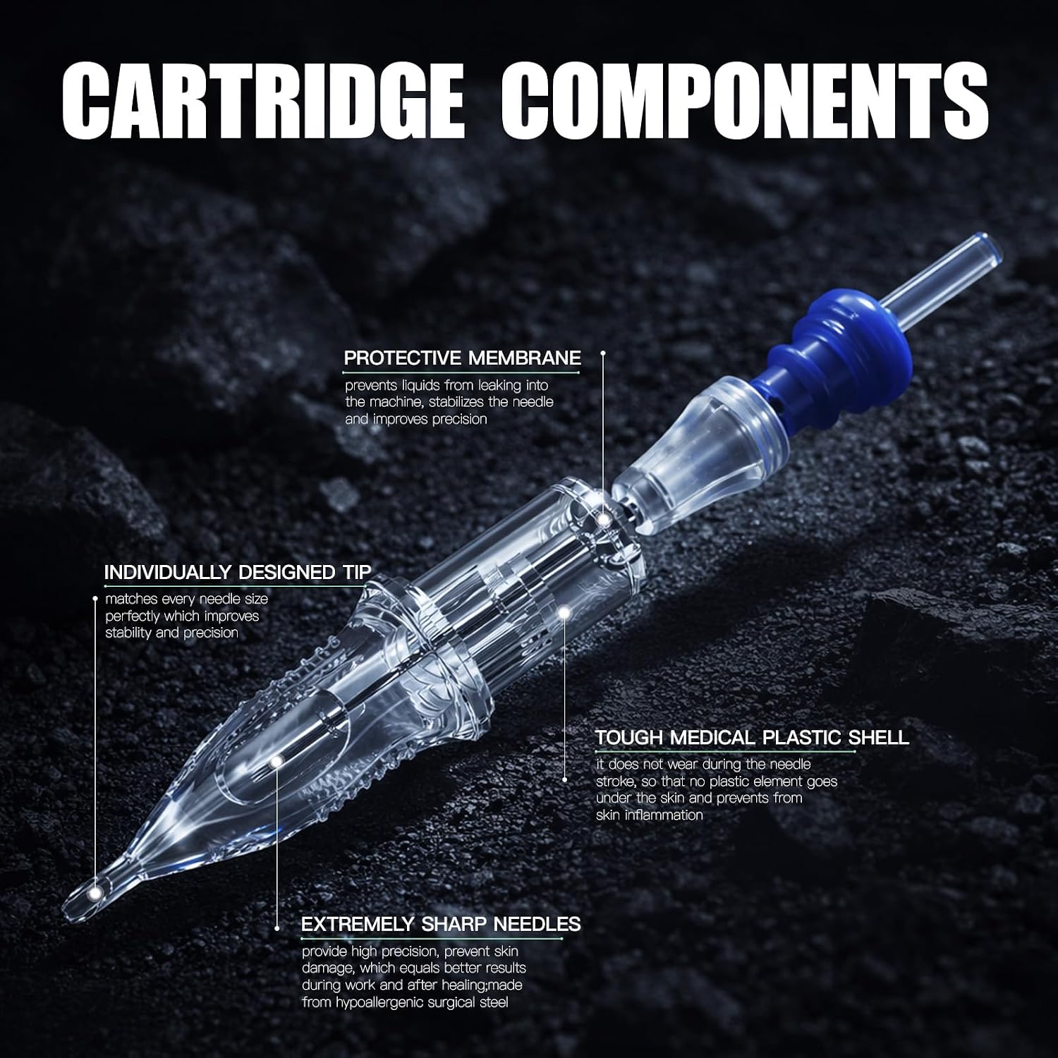 Classic C1 1215RM Tattoo Needle Cartridges