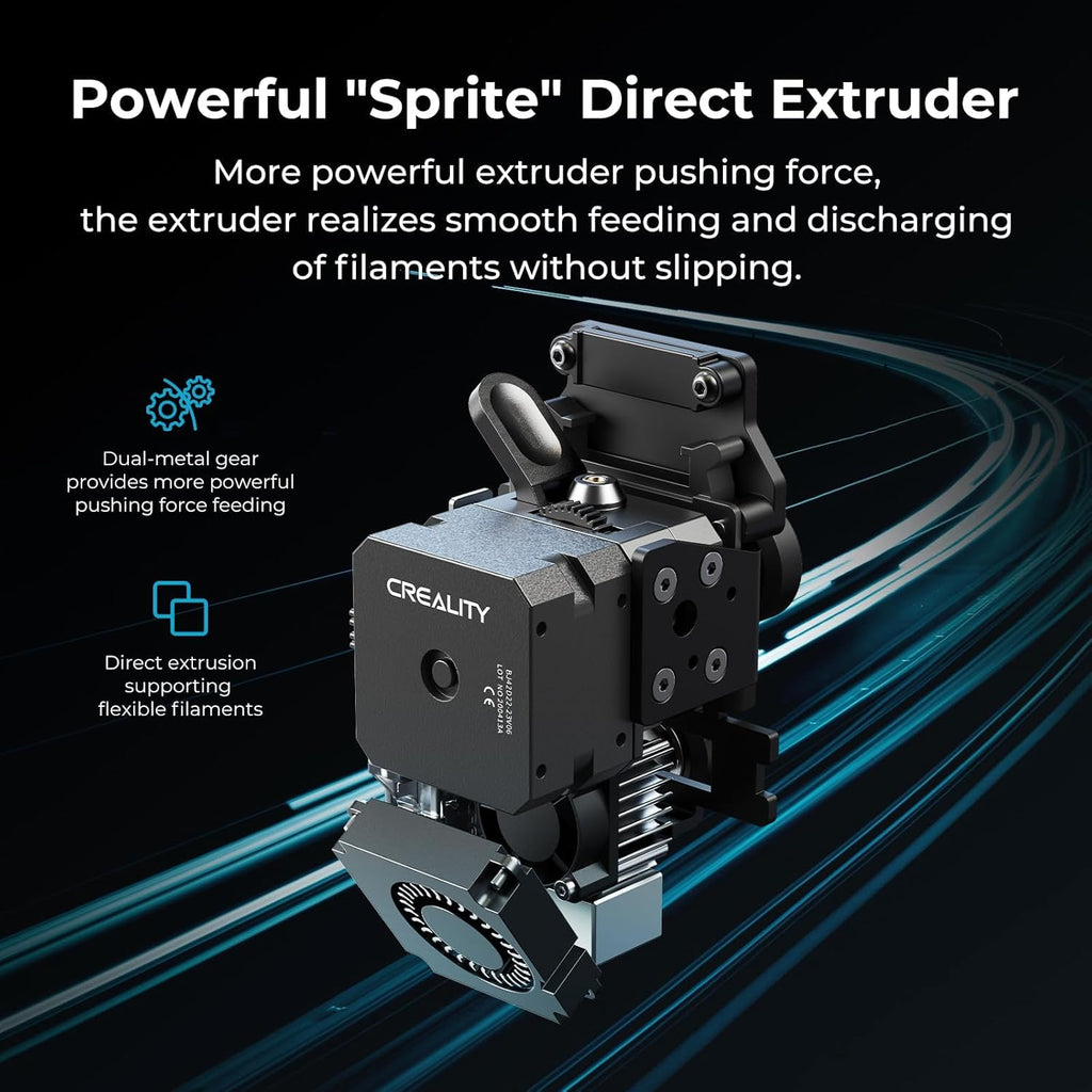 Ender 3 V3 SE 3D Printer, 250mm/s Faster Print Speed CR Touch Auto Leveling Sprite Direct Extruder Dual Z-Axis Auto
