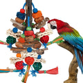 Bird Toys,Parrot Toys Exciting Chewing Fun for Parakeets,Cockatiels,Conures,Lovebirds,African Gray Cockatoos Amazon