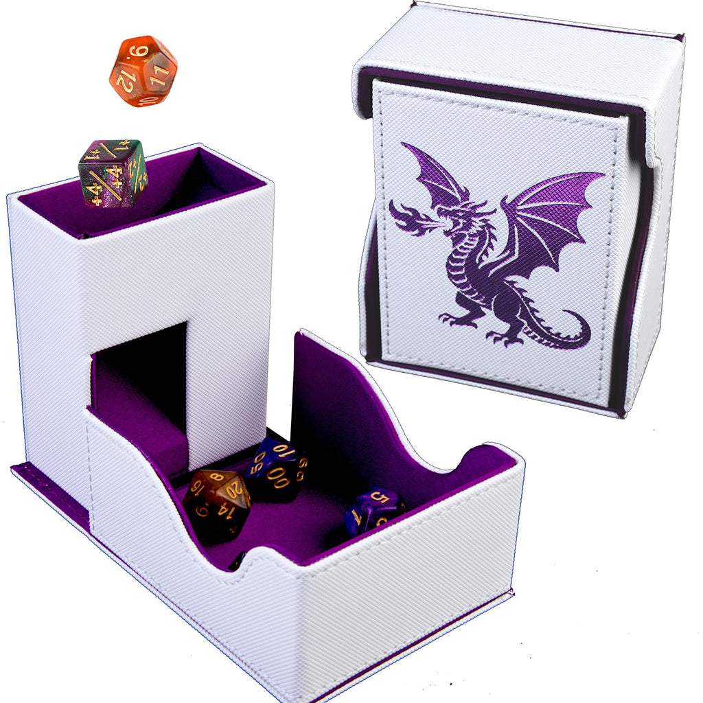 Dice Tower and Tray,Foldable Portable Dice Rolling Tower,Dice Roller Accessory,Classic Board