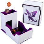 Dice Tower and Tray,Foldable Portable Dice Rolling Tower,Dice Roller Accessory,Classic Board