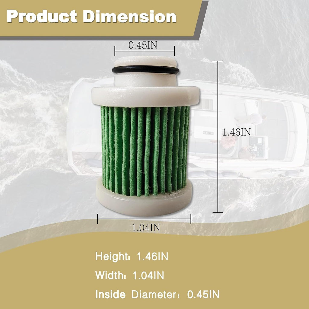 6D8-24563 Primary Fuel Filter for Yamaha Marine 25-135 HP