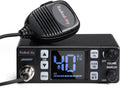 CB-606 CB Radio AM/FM/PA, 40 Channels, 4W, 40 Channel, VOX | Compact Mobile Transceiver 2.2" LCD, Emergency Channels