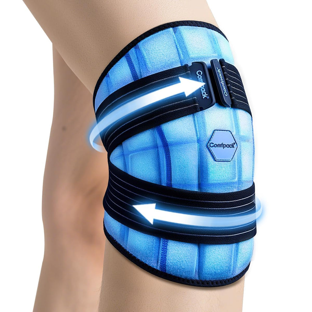 Knee Ice Pack Wrap, 2 Hours Ice Pack for Knee Replacement Surgery