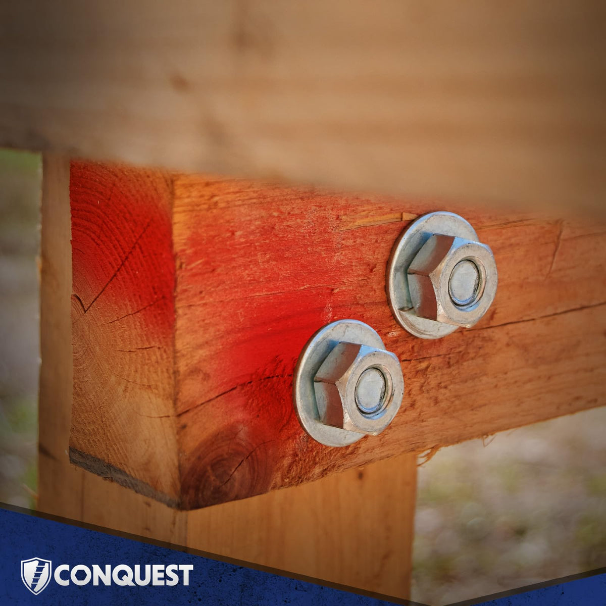 Conquest Type 304 Stainless Steel Threaded Rod 3/8"-16 x 36