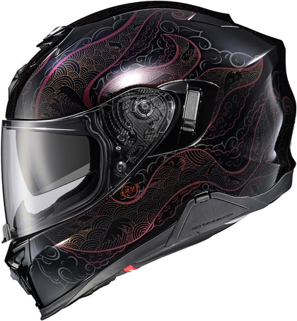 T520 Full Face Touring Motorcycle Helmet with Bluetooth Ready Speaker Pockets DOT ECE Approved Nama-Shimi