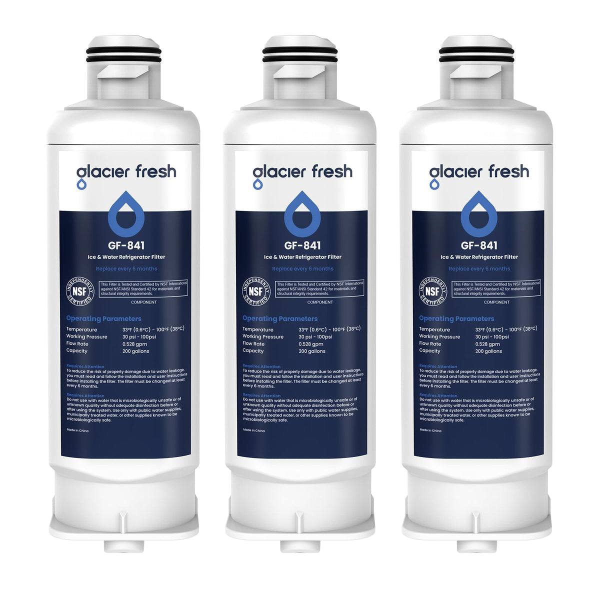 Replacement for Samsung Water Filter Da97-17376b 3 Pack