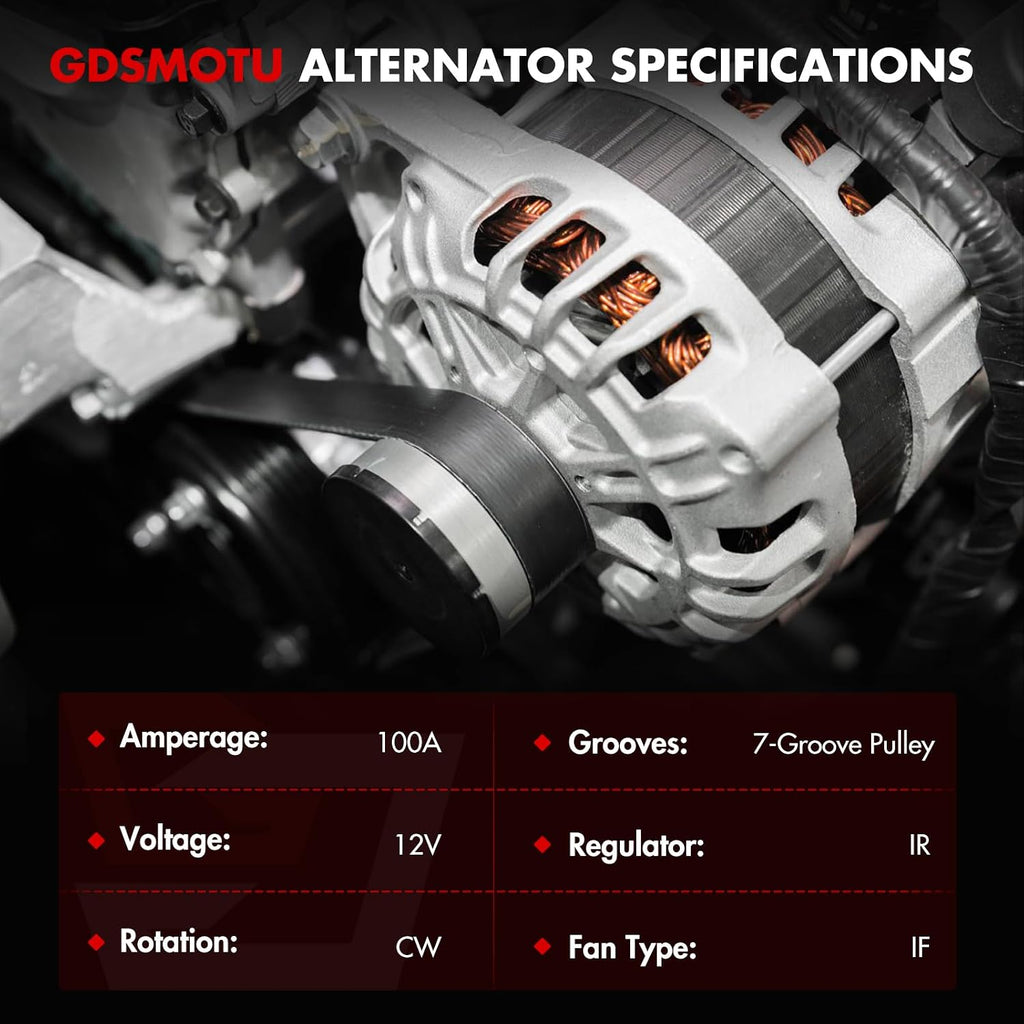 11034 GDSMOTU Alternator 2.4L for Toyota for Camry 04-06 for Solara 04-08