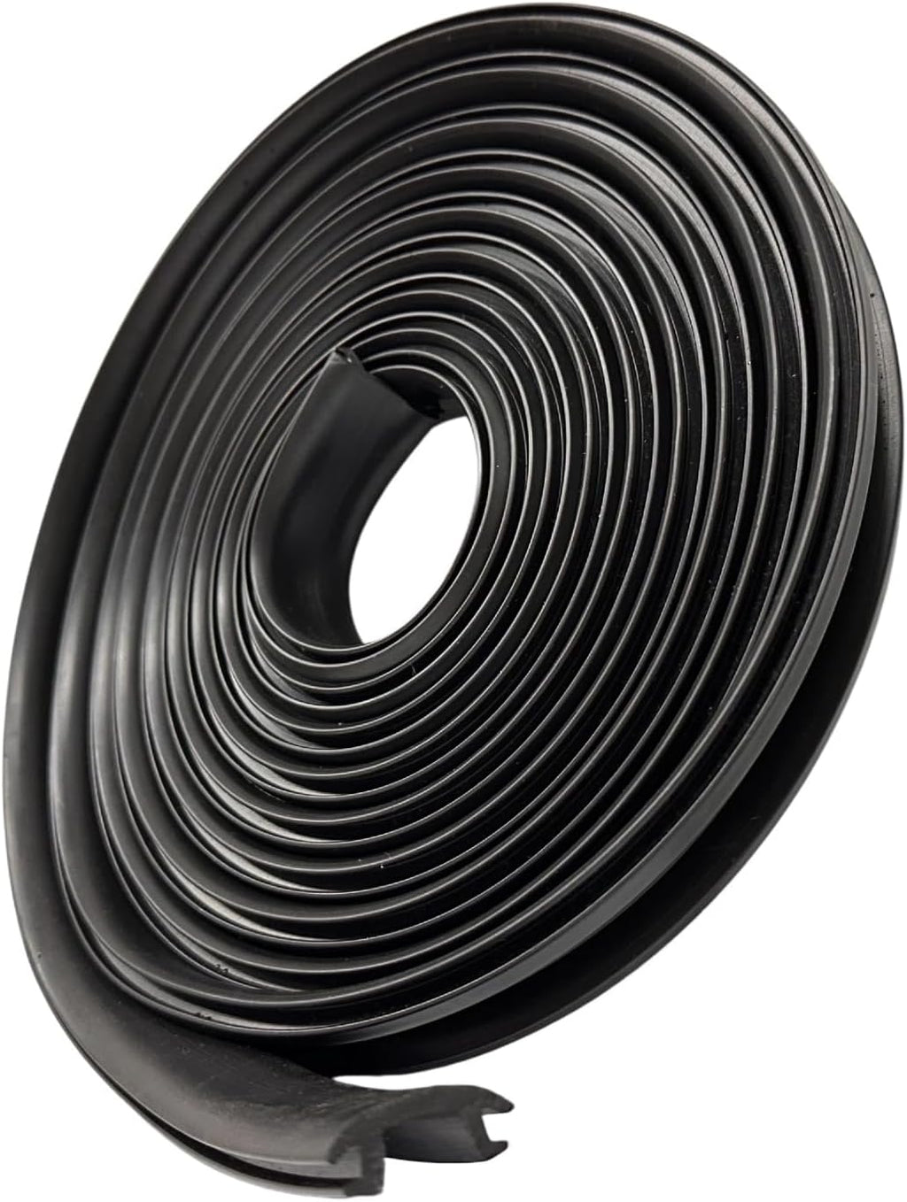 50 ft Boat Rub Rail Insert, 1-3/16" Black Marine PVC Bumper for Boats Kayaks