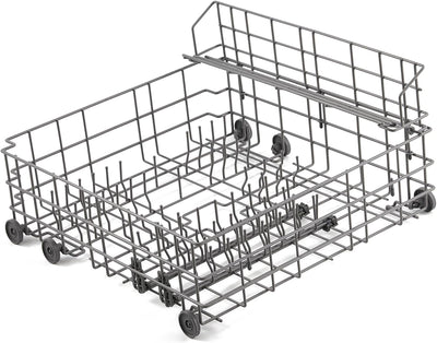 Allstare W10139223 Dishwasher Lower Rack Replacement for Whirlpool Maytag Jenn-Air Dishwasher Parts with 902990 Lower Shelf MDBD820AWW MDB7100AWQ Lower Dishrack Assembly Wheels Dishwasher Bottom Rack