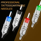 40pcs Tattoo Cartridge Needles Mixed Round Liner Shader Magnum