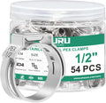OURU 54PCS 1/2 Pex Crimp Rings, 304 Stainless Steel Pex Fittings