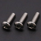 50pcs #10-24 x 1/2" Phillips Pan Head Machine Screws, 304 Stainless Steel