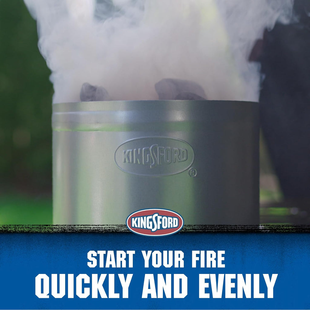 Heavy Duty Charcoal Chimney Starter, Large Capacity