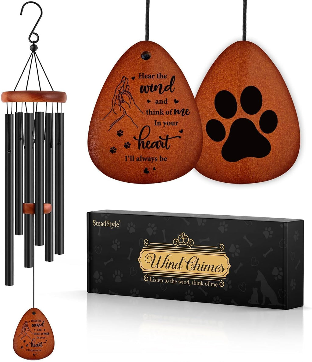 Pet Memorial Gifts for Dogs, Dog Memorial Wind Chimes