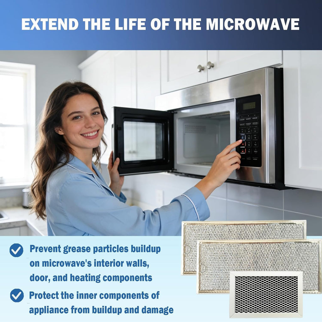 JVM6175SK2SS, JVM6175SK1SS Microwave Grease and Charcoal Filter Fit for GE
