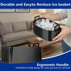 Ice Maker Replacement Basket Compatible with Magic Chef, Easy-Grip Handle, Streamlined Design for Effortless Ice Access