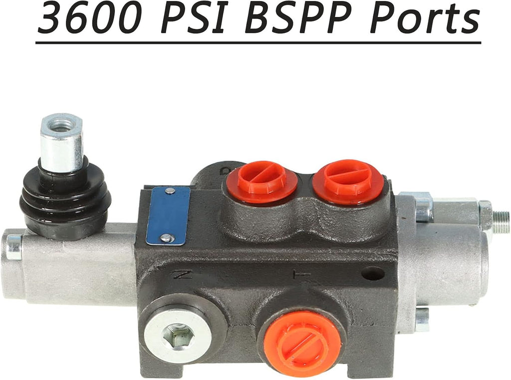kimllier Hydraulic Directional Control Valve 1 Spool 13GPM 3600PSI BSPP
